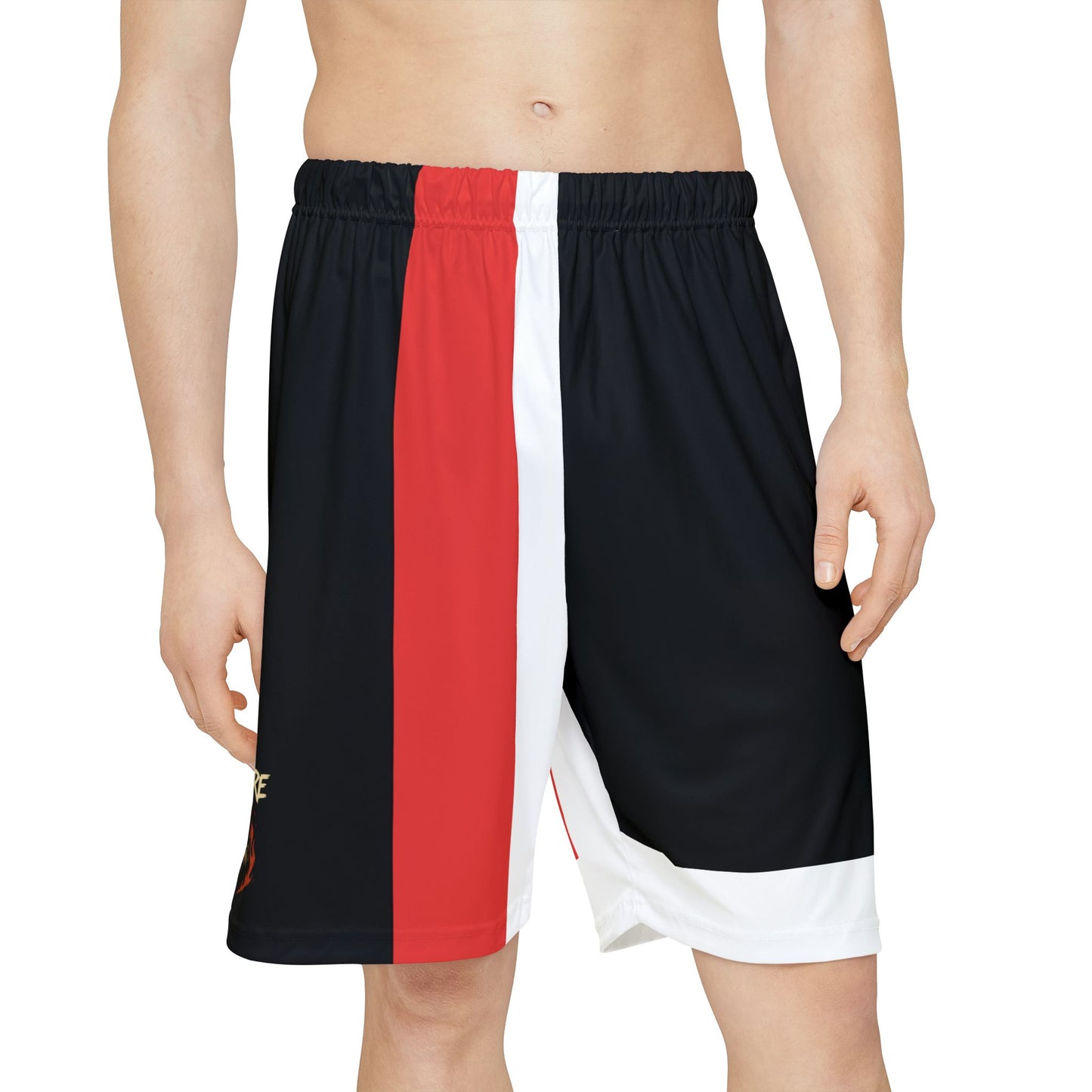 Men's Sporty AOP Shorts - Perfect for Workouts, Beach Days, Athleisure, Casual Outings