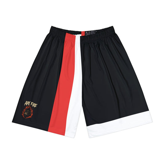 Men's Sporty AOP Shorts - Perfect for Workouts, Beach Days, Athleisure, Casual Outings